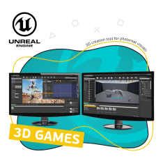 Unreal Engine 4. Игровой движок - КИБЕРшкола программирования для детей, компьютерные курсы для школьников, начинающих и подростков - KIBERone г. Славянск на Кубани