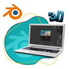 Blender - КИБЕРшкола программирования для детей, компьютерные курсы для школьников, начинающих и подростков - KIBERone г. Славянск на Кубани