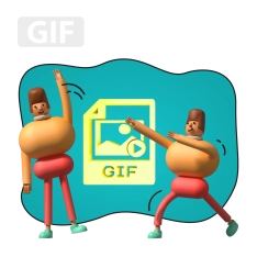 Gif-анимация - КИБЕРшкола программирования для детей, компьютерные курсы для школьников, начинающих и подростков - KIBERone г. Славянск на Кубани