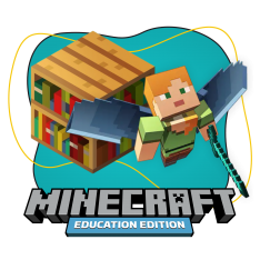 Minecraft Education - КИБЕРшкола программирования для детей, компьютерные курсы для школьников, начинающих и подростков - KIBERone г. Славянск на Кубани