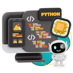 Мой первый сайт с мозгами: Python + AI - КИБЕРшкола программирования для детей, компьютерные курсы для школьников, начинающих и подростков - KIBERone г. Славянск на Кубани
