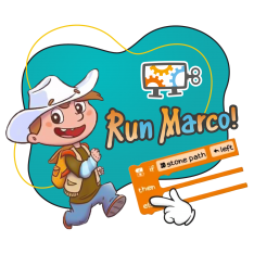 Run Marco - КИБЕРшкола программирования для детей, компьютерные курсы для школьников, начинающих и подростков - KIBERone г. Славянск на Кубани