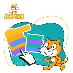 Scratch. Продвинутый уровень – создаём игры, как маленькие разработчики! - КИБЕРшкола программирования для детей, компьютерные курсы для школьников, начинающих и подростков - KIBERone г. Славянск на Кубани