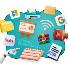 Цифровая база для школьника - КИБЕРшкола программирования для детей, компьютерные курсы для школьников, начинающих и подростков - KIBERone г. Славянск на Кубани