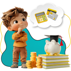 Финансовый интеллект вместе KIBERone - КИБЕРшкола программирования для детей, компьютерные курсы для школьников, начинающих и подростков - KIBERone г. Славянск на Кубани