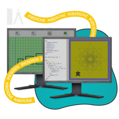 Исполнители чертежник и черепашка - КИБЕРшкола программирования для детей, компьютерные курсы для школьников, начинающих и подростков - KIBERone г. Славянск на Кубани