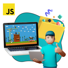 Программирование на JavaScript. Учимся создавать игры! - КИБЕРшкола программирования для детей, компьютерные курсы для школьников, начинающих и подростков - KIBERone г. Славянск на Кубани