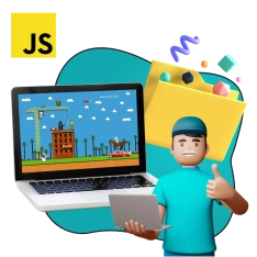 JavaScript + AI. Проектное обучение + геймификация + AI-помощники - КИБЕРшкола программирования для детей, компьютерные курсы для школьников, начинающих и подростков - KIBERone г. Славянск на Кубани