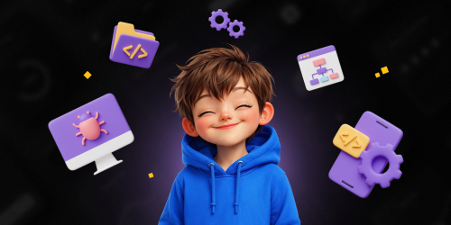 Идеальный сайт с нуля: код, дизайн и AI-помощник - КИБЕРшкола программирования для детей, компьютерные курсы для школьников, начинающих и подростков - KIBERone г. Славянск на Кубани